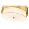 Z-Lite Counterpoint Chandelier, 5-Light, 24 In.W x 10.5 In.H, Modern Gold/White 495P24-MGLD - alternate 8